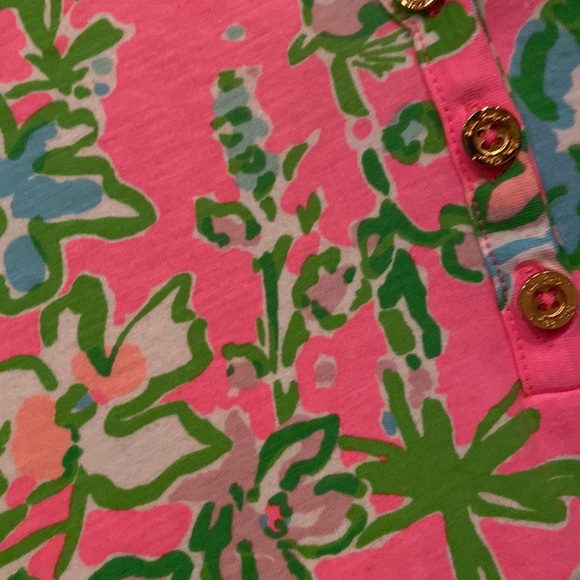 NWOT Lilly Pulitzer XXS 3 quartersleeve palmetto tshirt dress - Picture 3 of 4